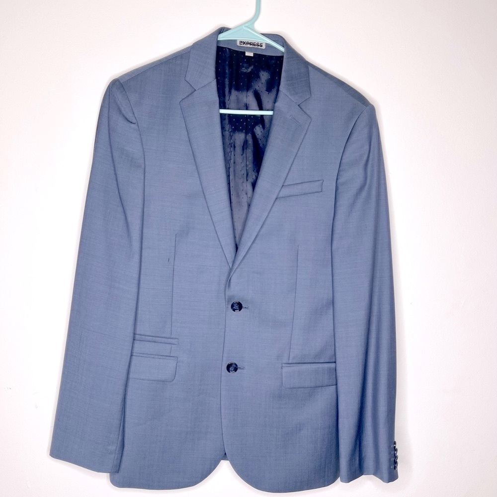 Express Slim Fit Photographer Design Blazer